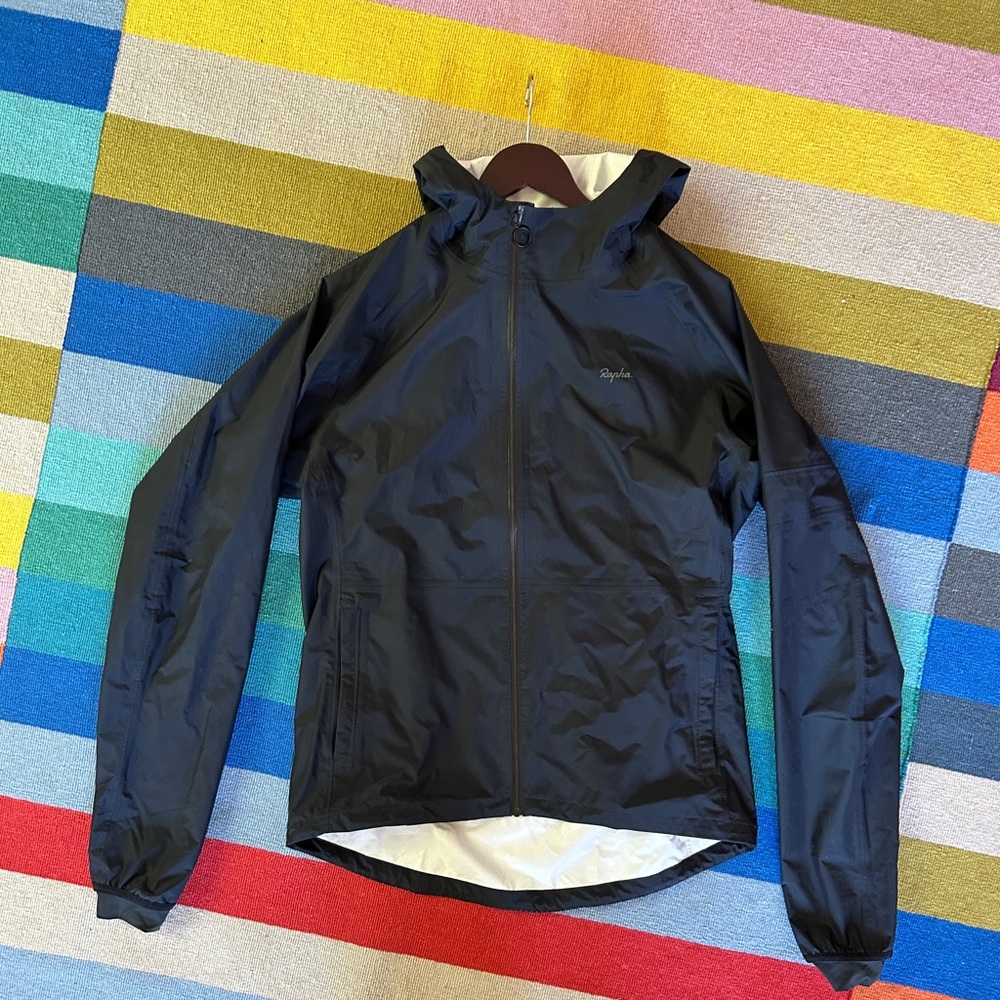 Men’s Rapha cycling rain jacket